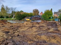 Graafwerkzaamheden locatie Kluivingsbos Leijenloop