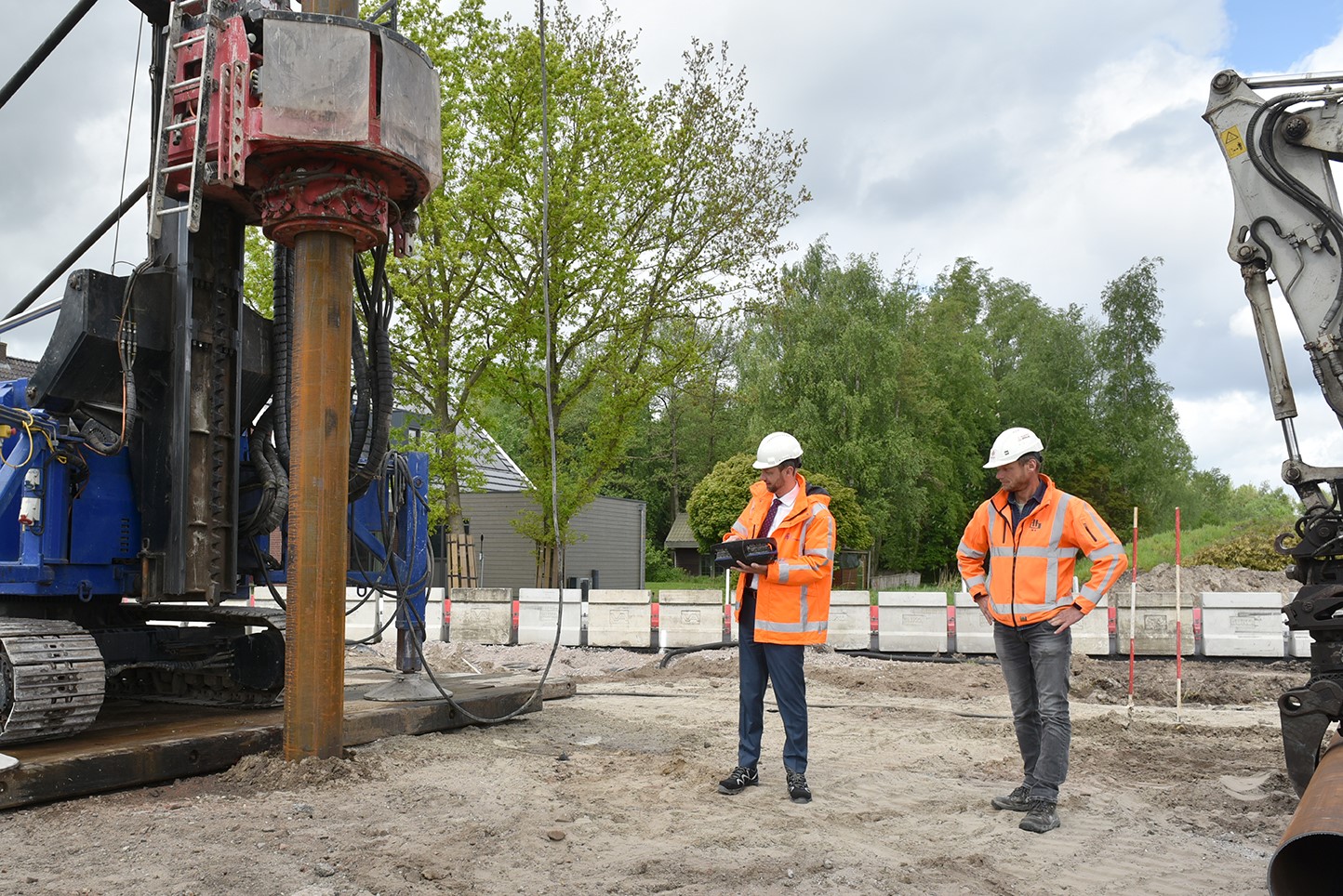 Johan Hamster start werkzaamheden Meerweg 13 mei 2022